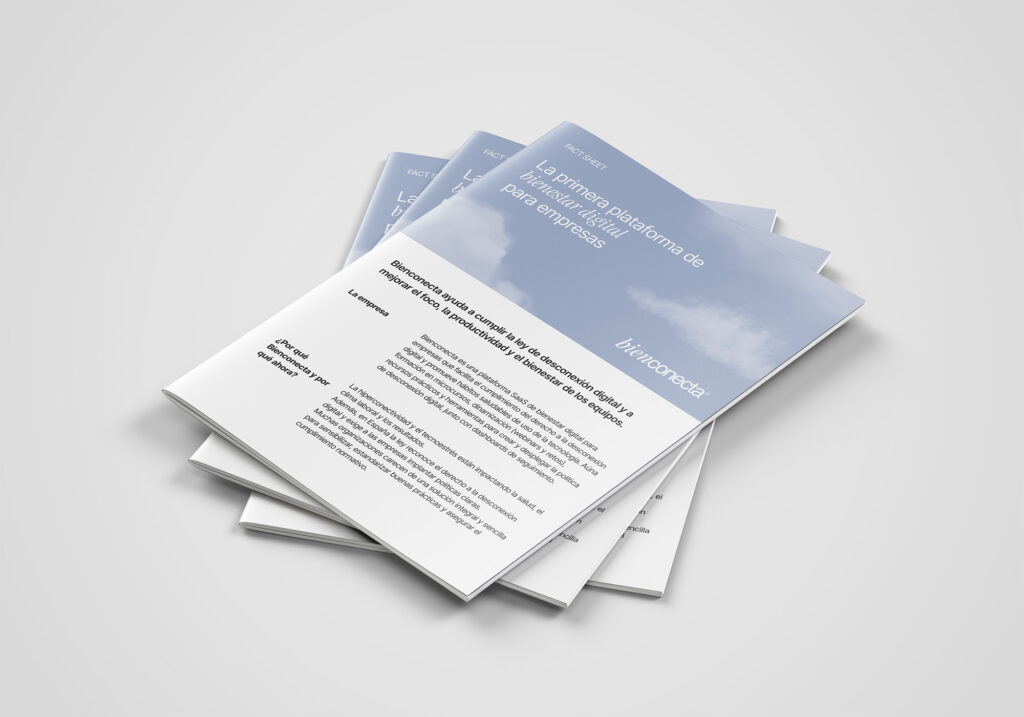 Bienconecta - Fact Sheet